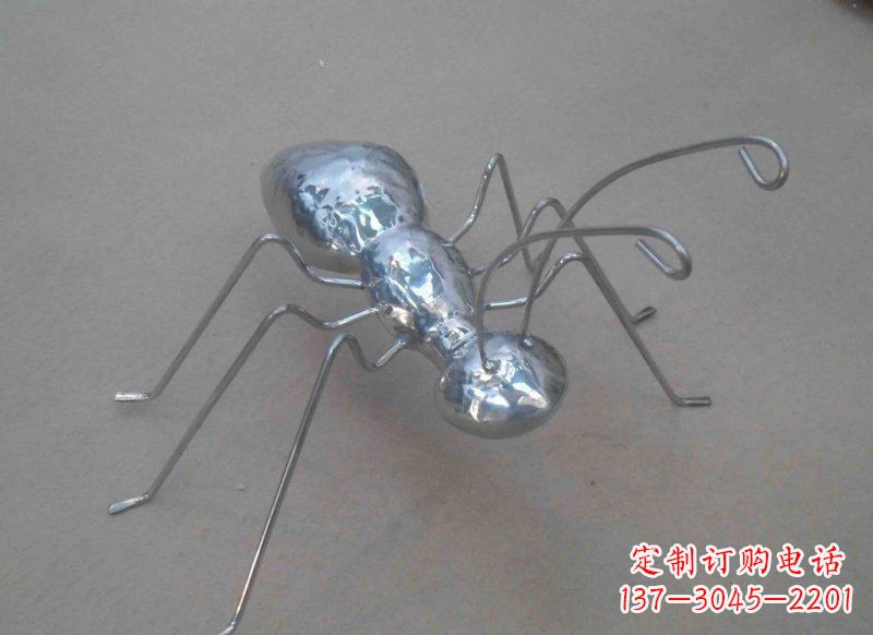 绵阳不锈钢蚂蚁公园动物雕塑一种具有艺术价值的蚂蚁雕塑