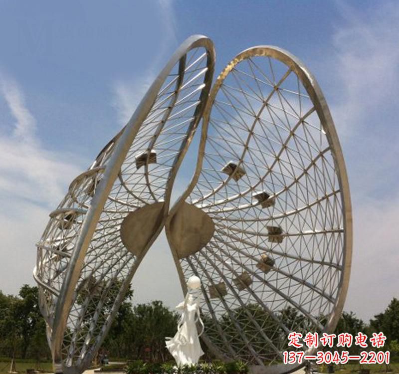 绵阳不锈钢美陈贝壳雕塑精美的艺术品