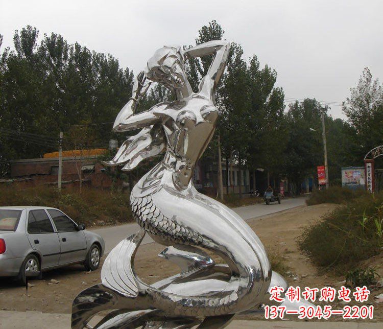 绵阳海豚雕塑——精美的艺术品