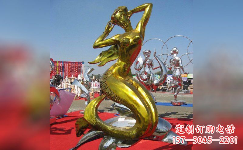 绵阳海底美人鱼雕塑