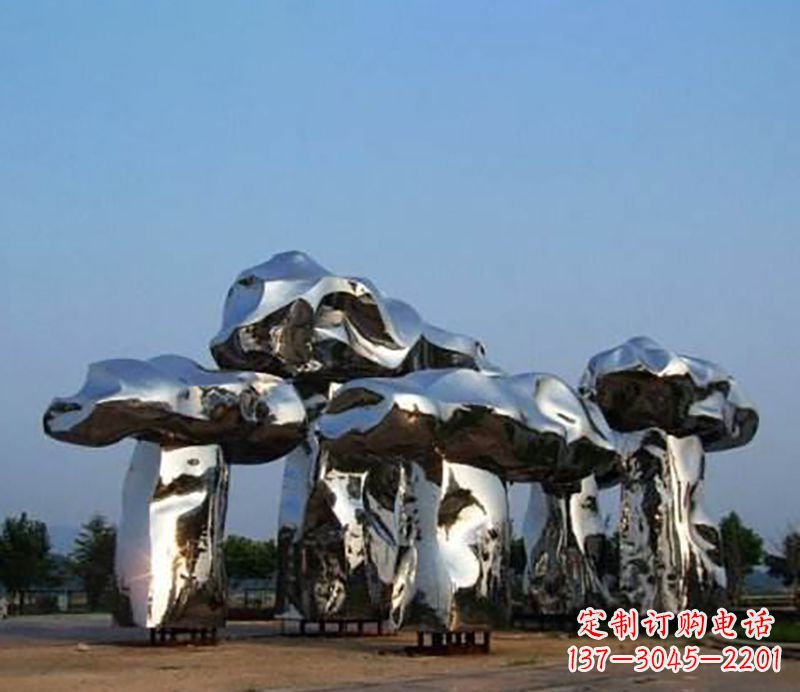 绵阳不锈钢蘑菇雕塑——一次惊艳的艺术之旅