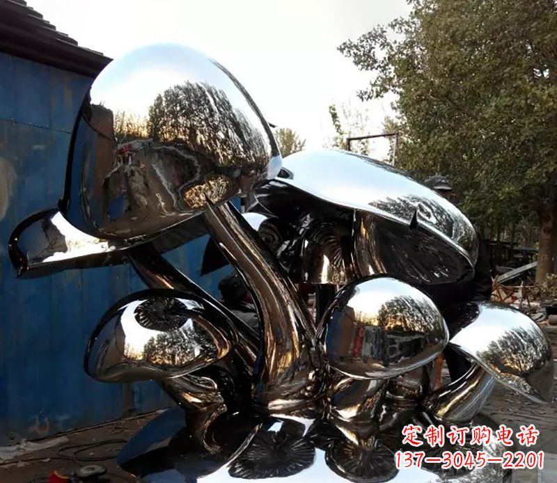 绵阳不锈钢蘑菇雕塑令人惊叹的自然之美