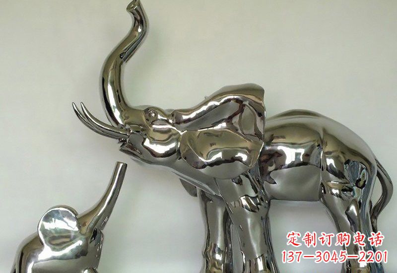 绵阳不锈钢大象雕塑