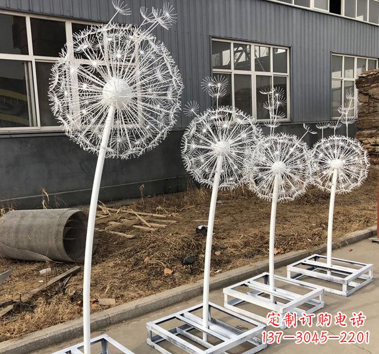 绵阳不锈钢蒲公英——城市雕塑的精美瑰宝