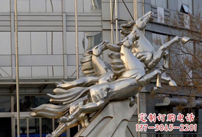绵阳不锈钢马雕塑——精致的艺术瑰宝