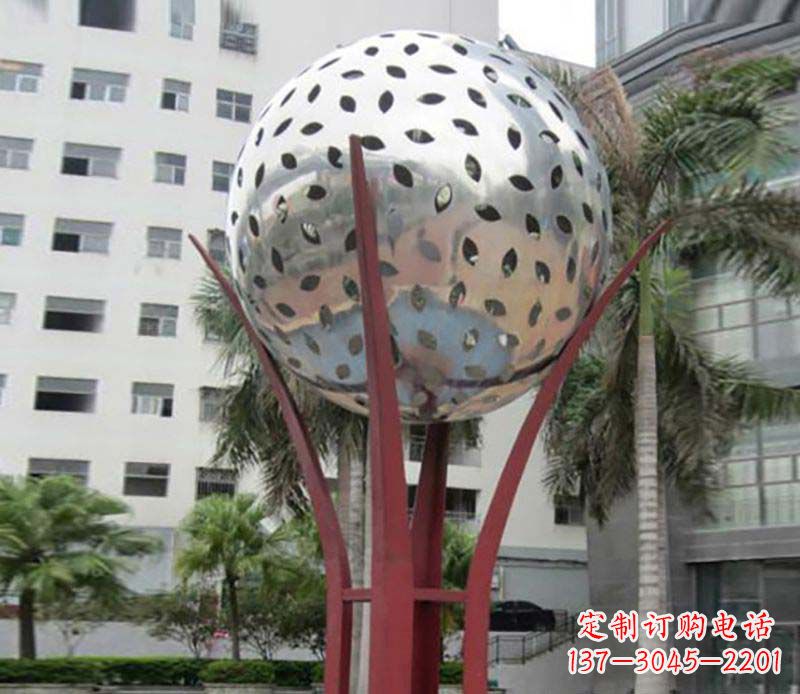 绵阳镂空树叶雕塑——给校园景观增添灵动之美