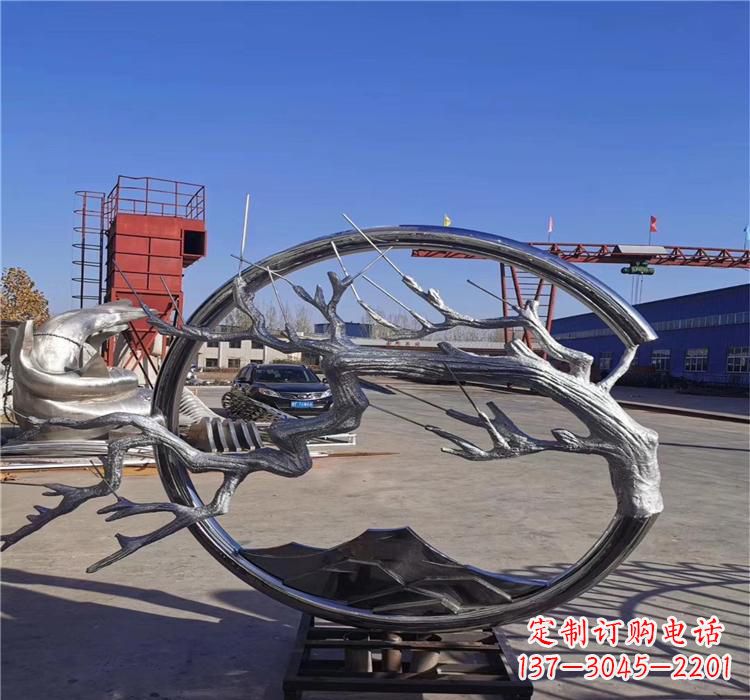 绵阳不锈钢树枝雕塑艺术与自然的完美结合
