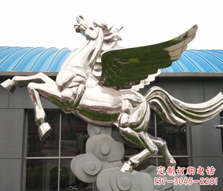 绵阳不锈钢踏云飞马——给城市带来动感与灵气