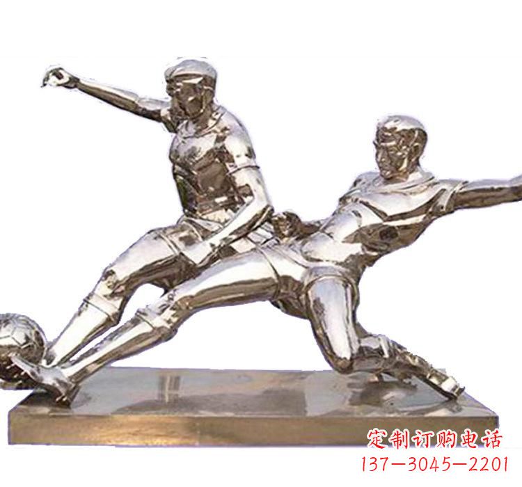 绵阳不锈钢足球雕塑精美的艺术品
