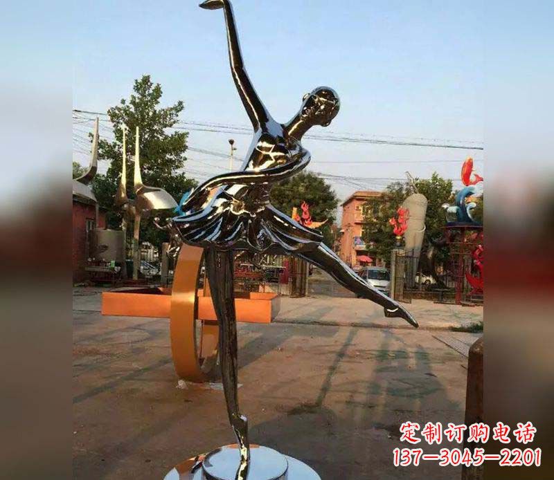 绵阳精美不锈钢美女雕塑