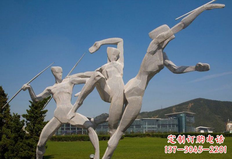 绵阳不锈钢标枪雕塑象征勇气和力量