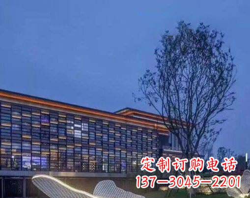 绵阳不锈钢网状蝴蝶雕塑——精美而优雅
