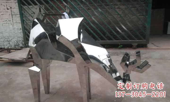绵阳不锈钢小羊雕塑艺术的精髓