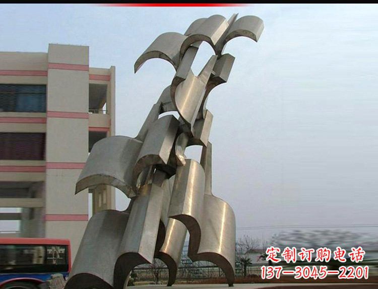 绵阳不锈钢书籍雕塑——记录着校园文化的精彩历史