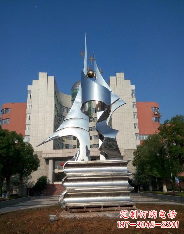 绵阳不锈钢书籍雕塑艺术与文化的结合