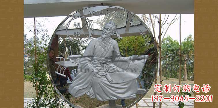 绵阳青铜像祖冲之雕塑