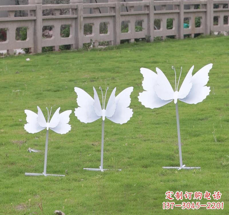绵阳不锈钢艺术之美蝴蝶雕塑