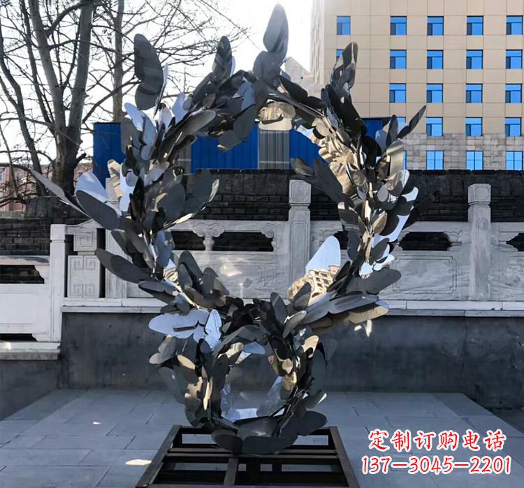 绵阳不锈钢蝴蝶之美——不锈钢艺术蝴蝶景观雕塑