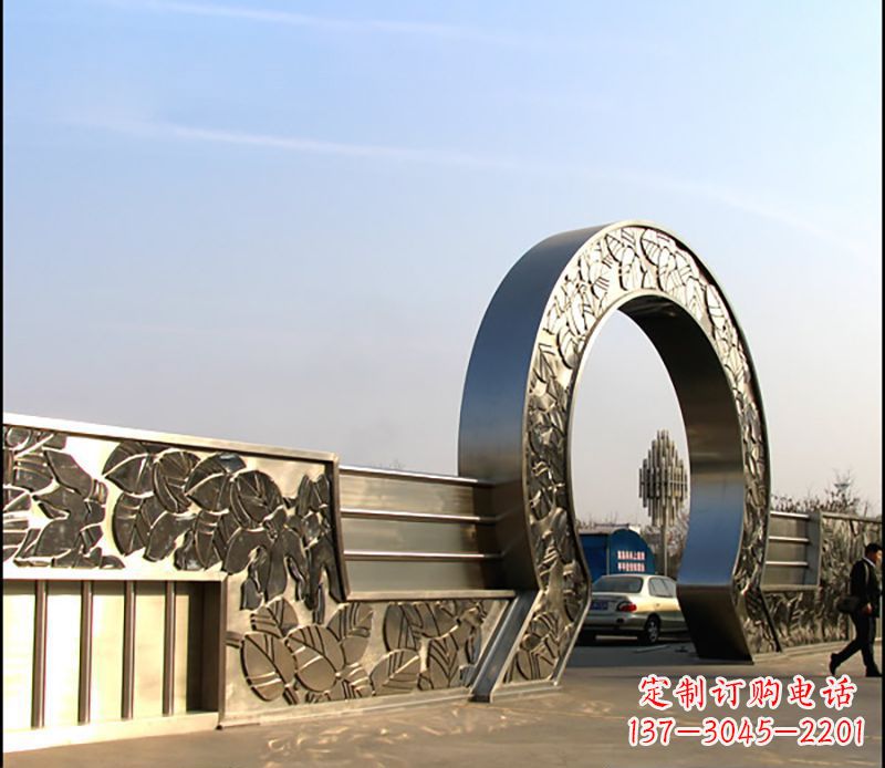 绵阳拱门雕塑艺术品的精美表现