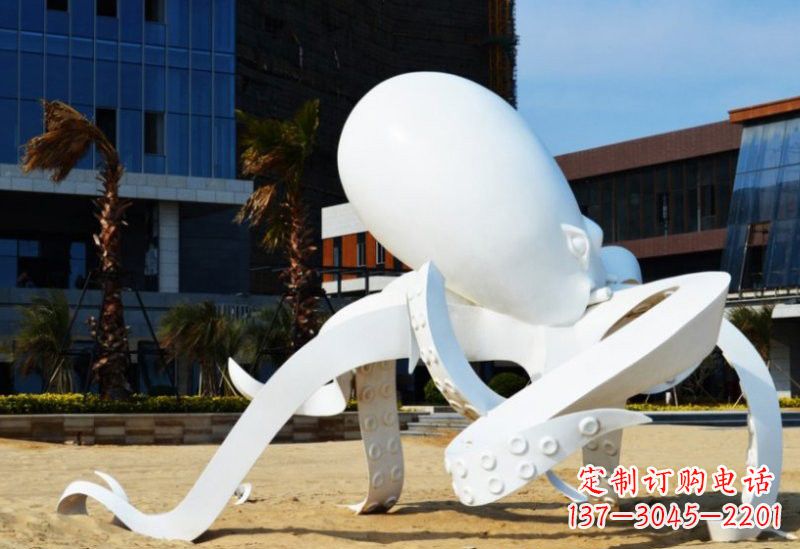 绵阳精美的不锈钢章鱼雕塑