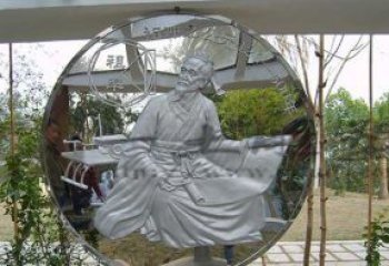 绵阳青铜像祖冲之雕塑
