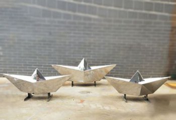 绵阳不锈钢元宝雕塑精致的艺术品