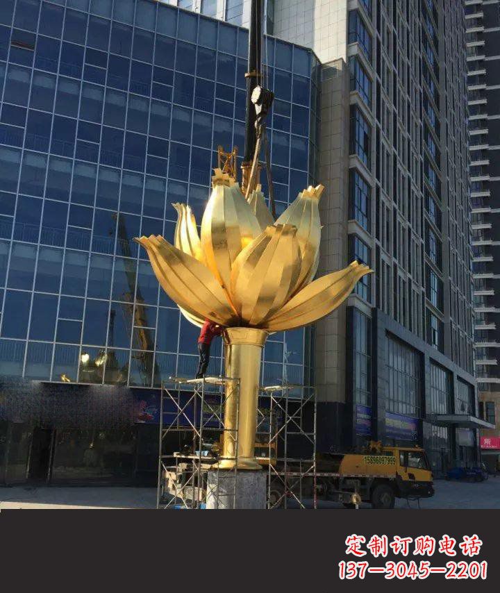 绵阳精美的紫荆花雕塑