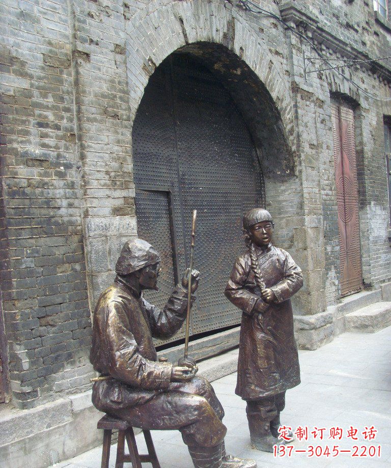 绵阳二胡铜雕艺术形式的精髓