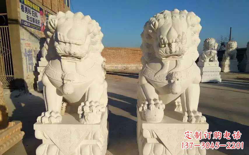 绵阳狮子雕塑象征力量与智慧