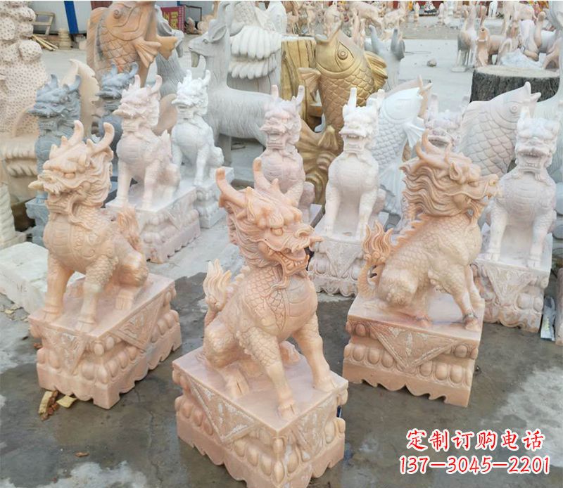 绵阳麒麟雕塑传承文化之美