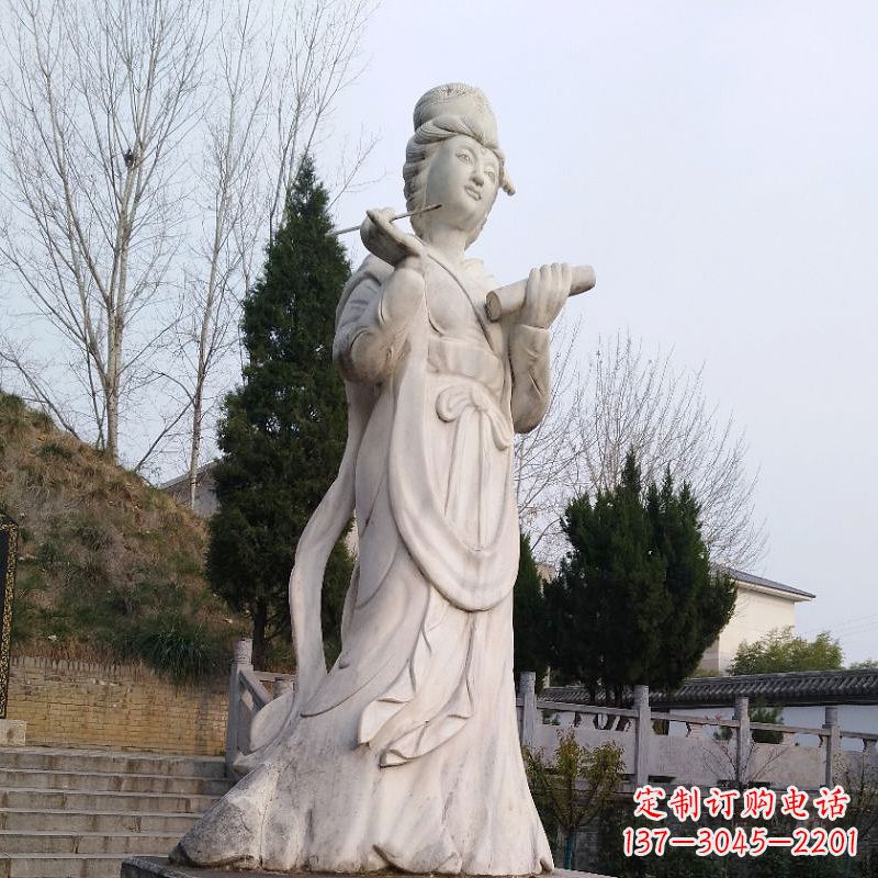 绵阳精美雕塑勾勒出蔡文姬传奇