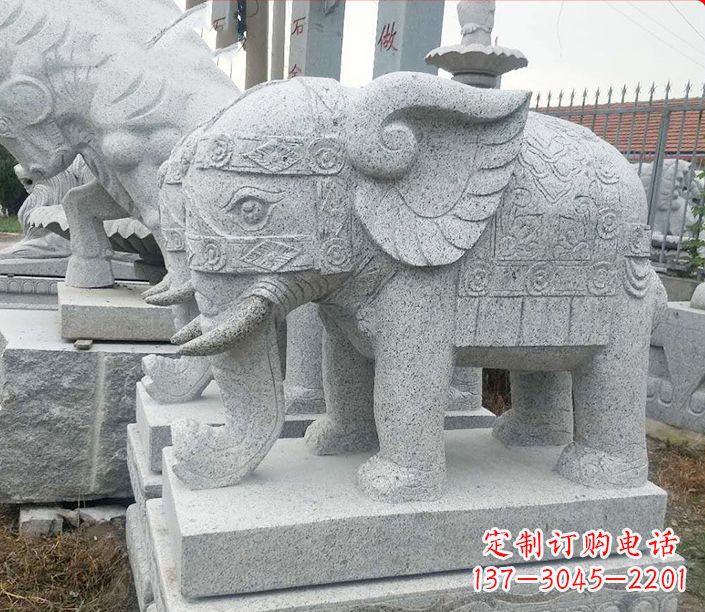 绵阳藏传佛教大象雕塑