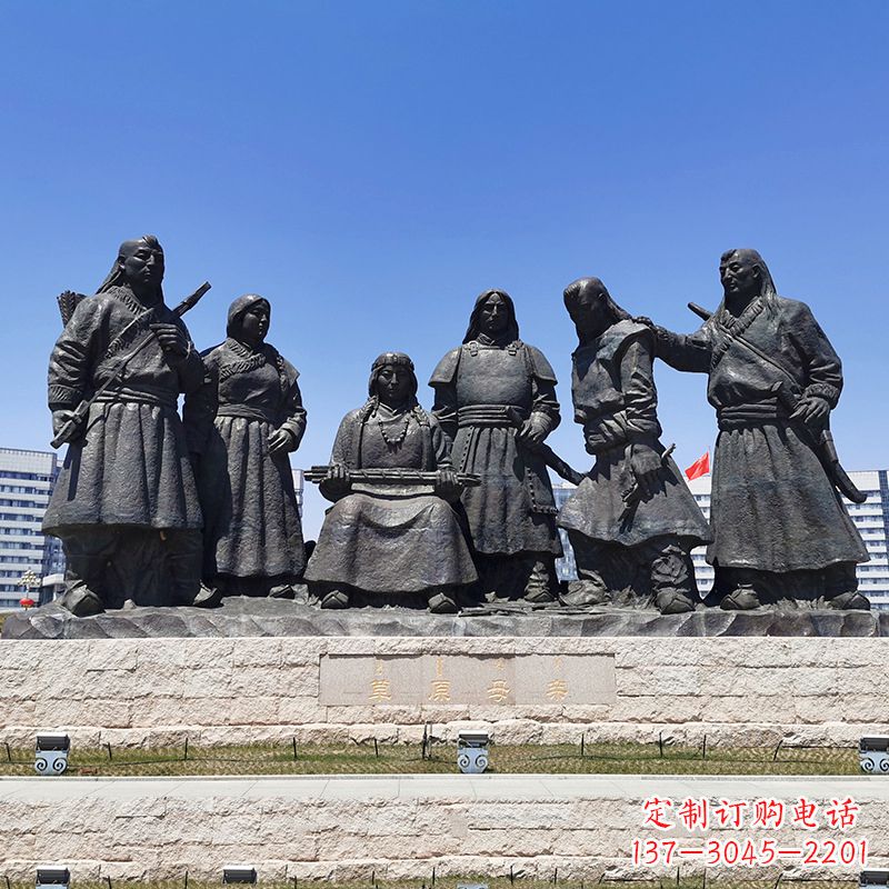 绵阳草原母亲——传承爱的雕塑