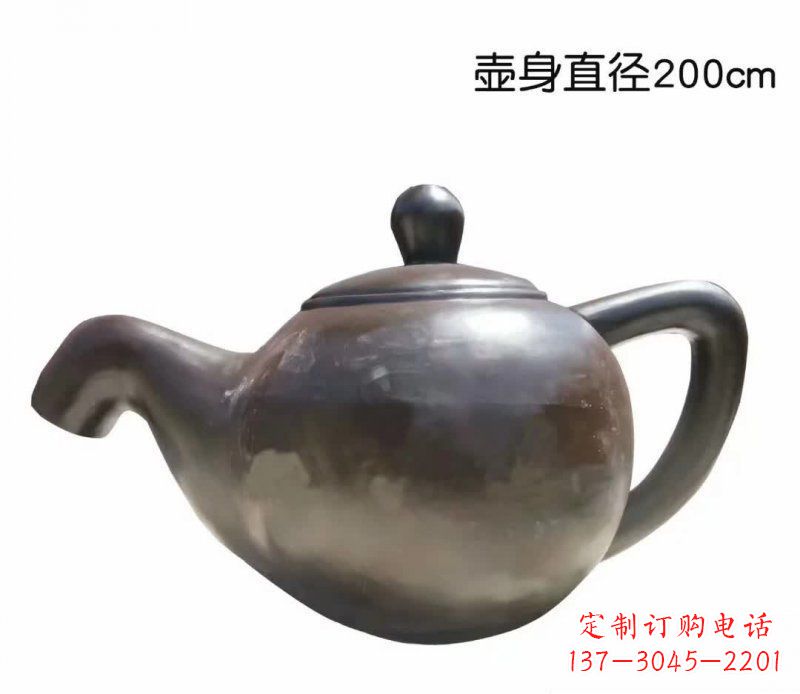 绵阳青铜茶壶雕塑——彰显传统文化的艺术精髓