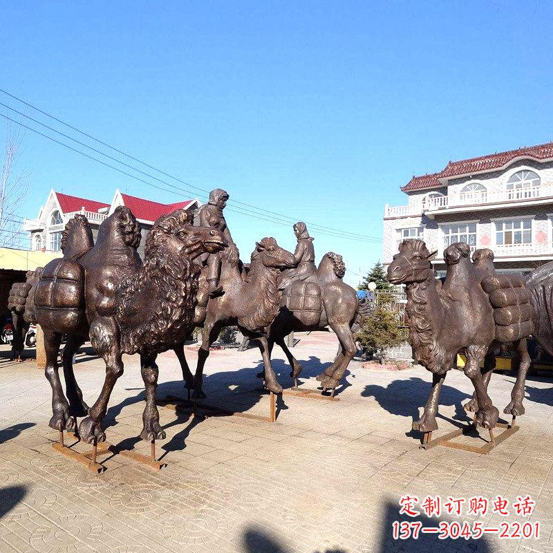 绵阳茶马古道骆驼队