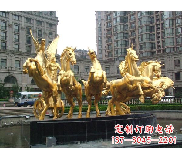 绵阳阿波罗的象征——青铜雕塑