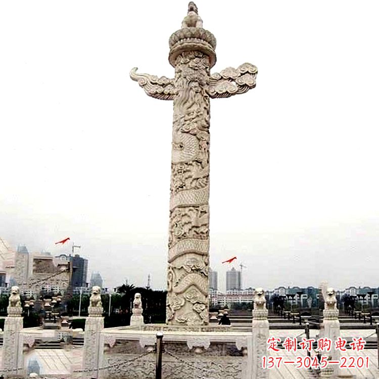绵阳雕刻“华表”,见证城市文化