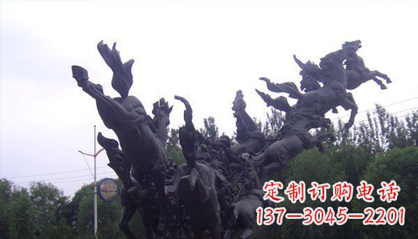 绵阳马雕塑精美绝伦的艺术品