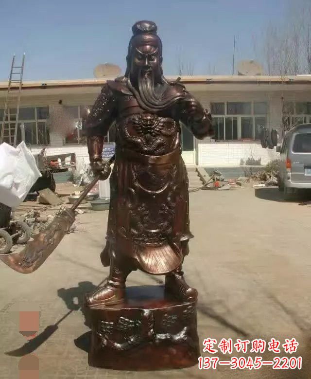 绵阳关公雕塑