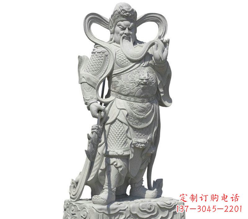 绵阳关公雕像象征着威武的英雄