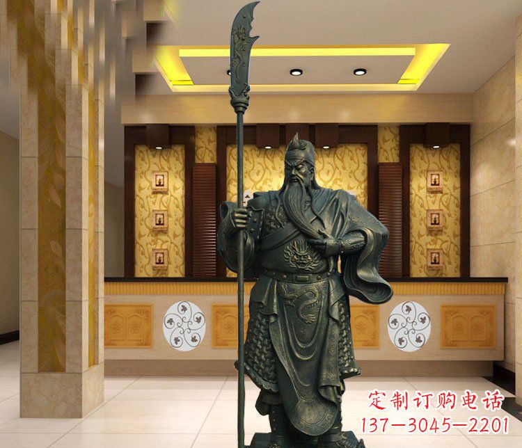 绵阳关公雕塑——传承弘扬中华文化