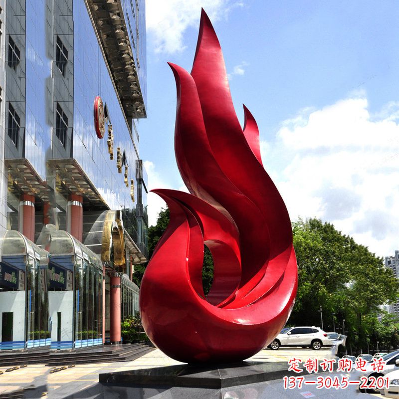 绵阳抽象不锈钢凤凰雕塑雕塑艺术的精美绝伦