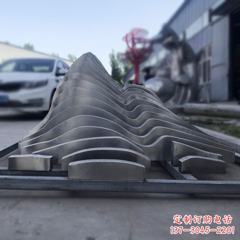 绵阳不锈钢假山雕塑精致耐用的艺术品