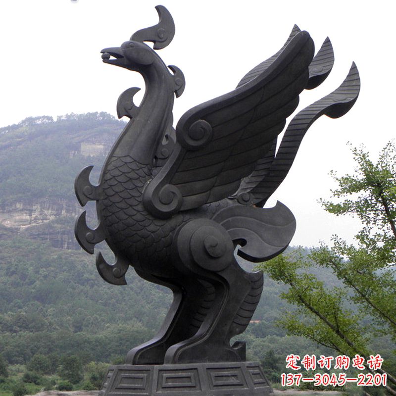绵阳凤凰铜雕传承古神兽之美