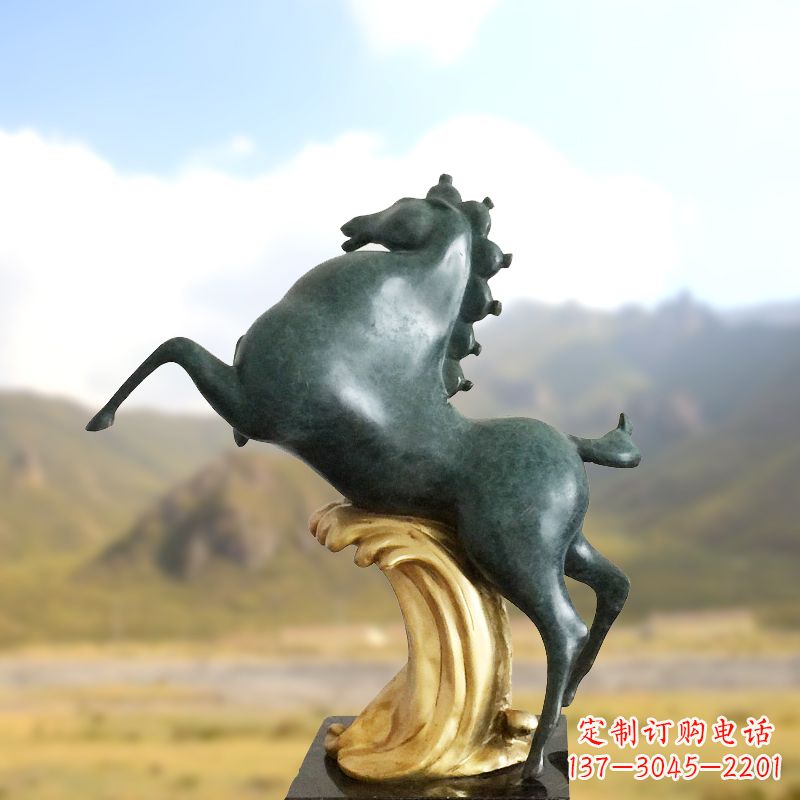 绵阳马雕塑传承中国古代文化精髓