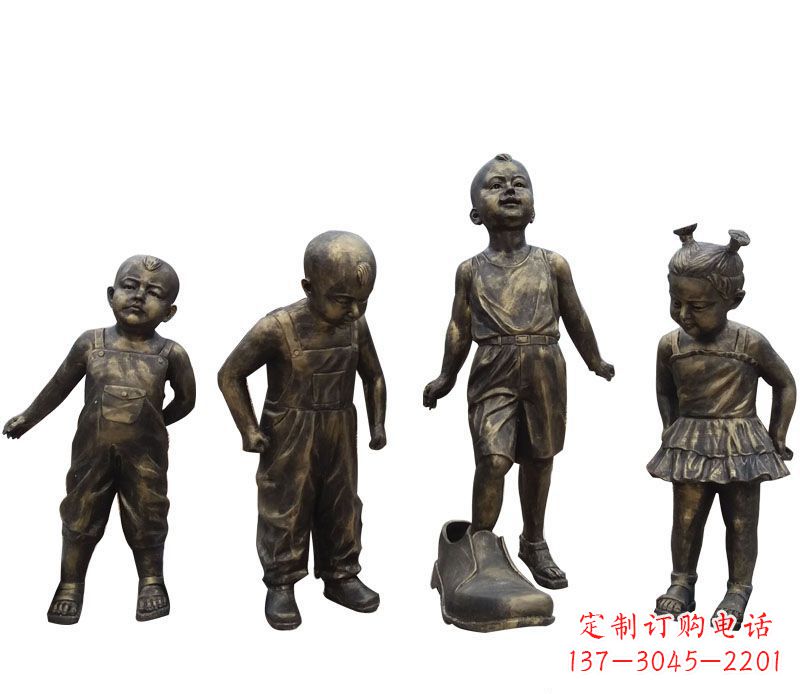 绵阳儿童雕塑传承中国古代文化