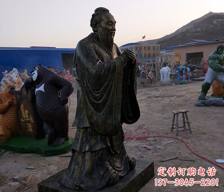 绵阳孔子——传承时代精神的雕塑