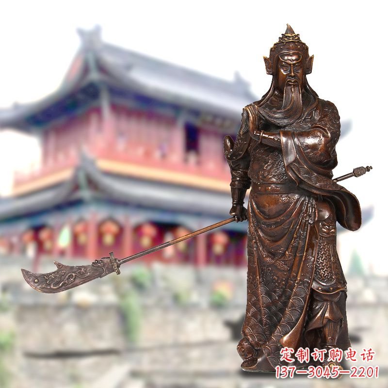 绵阳关公铜像千秋英雄的传奇