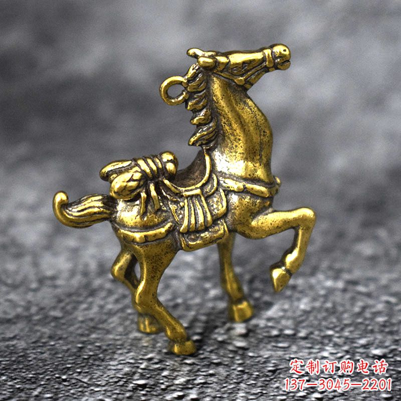 绵阳铜铸马儿雕塑艺术精品