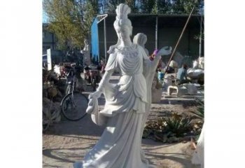 绵阳传奇女神嫦娥的雕塑
